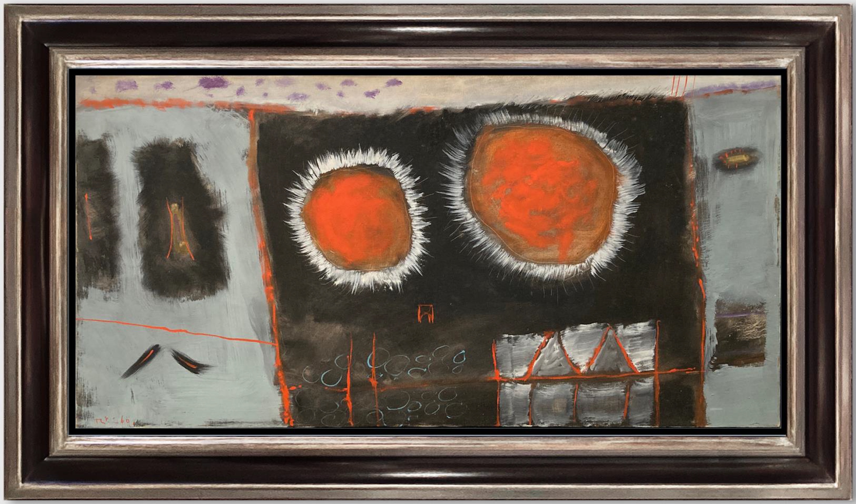 Paysage Rouge et Grise